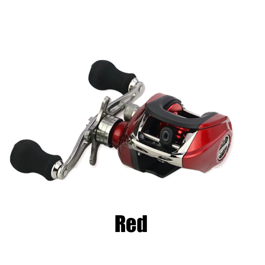 Рыболовная катушка с магнитным тормозом 17 + 1 подшипников 6 3: 1|Рыболовные катушки|