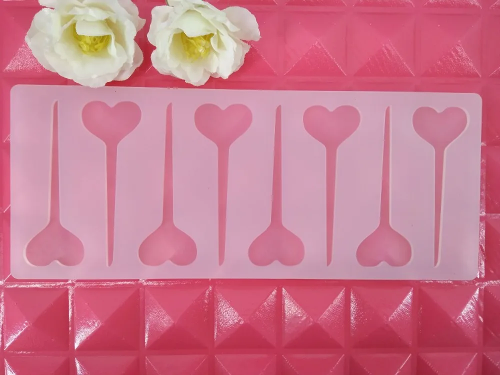 Силиконовая форма для шоколада в форме сердца сделай сам|muffin pan|silicone moldsilicone mold