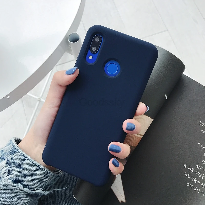 Для huawei mate 20 Lite роскошный жидкий силиконовый чехол для телефона для huawei Nova 3 Honor Note 10 мягкая кожа сенсорная Противоударная задняя крышка