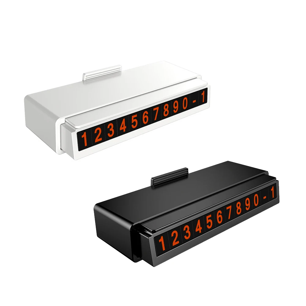 Универсальная автомобильная Временная парковочная карта номер телефона