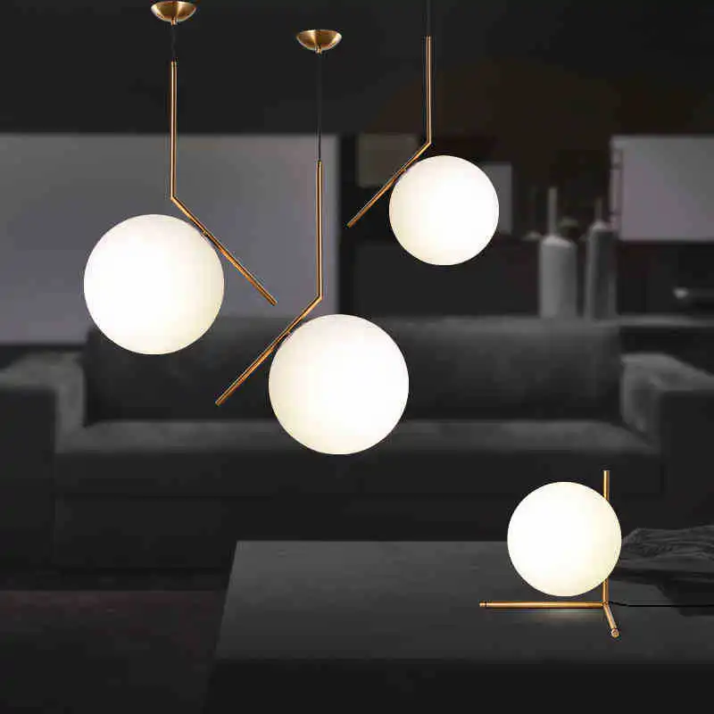 Стеклянная Подвесная лампа современные подвесные светильники для дома абажуры