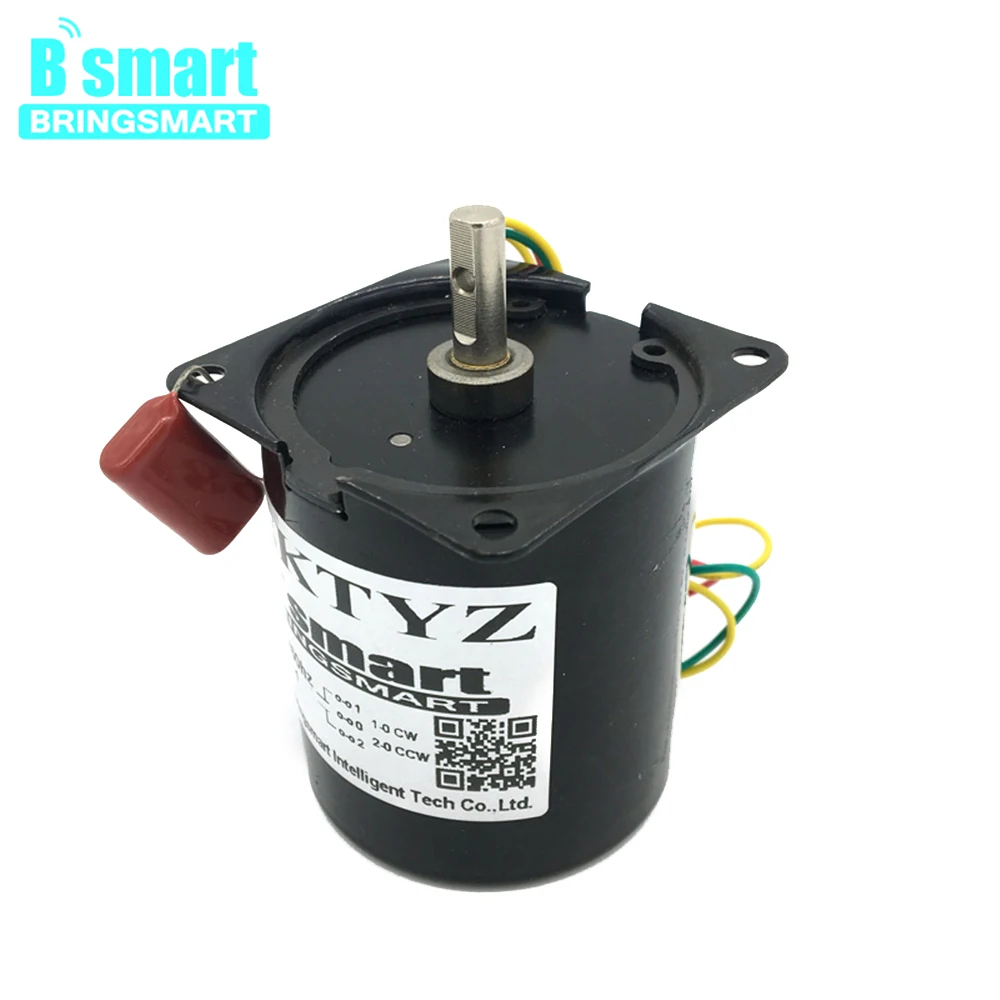 Bringsmart AC 220 В Электрический синхронный двигатель 28 Вт большой крутящий момент