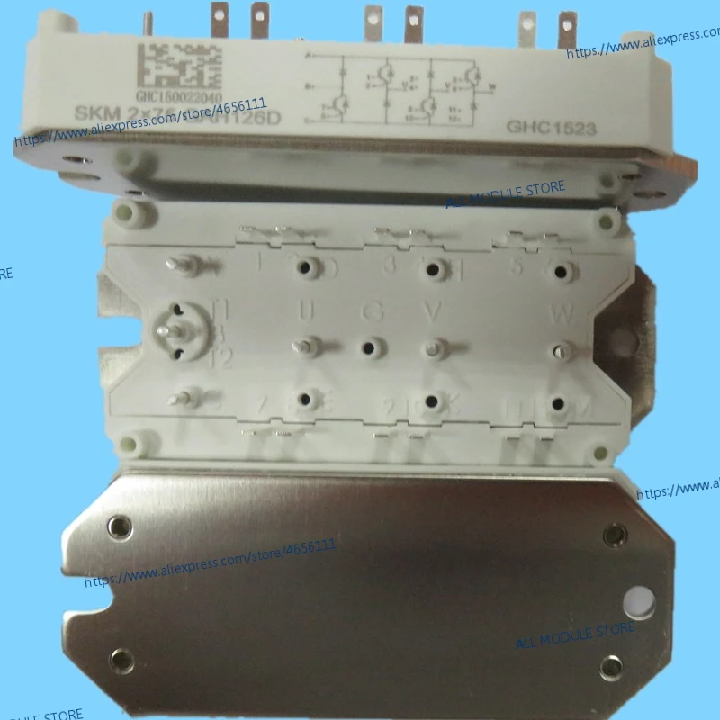 SKM2X75GAH126D Бесплатная доставка Новый и оригинальный модуль SKM 2X75GAH126D