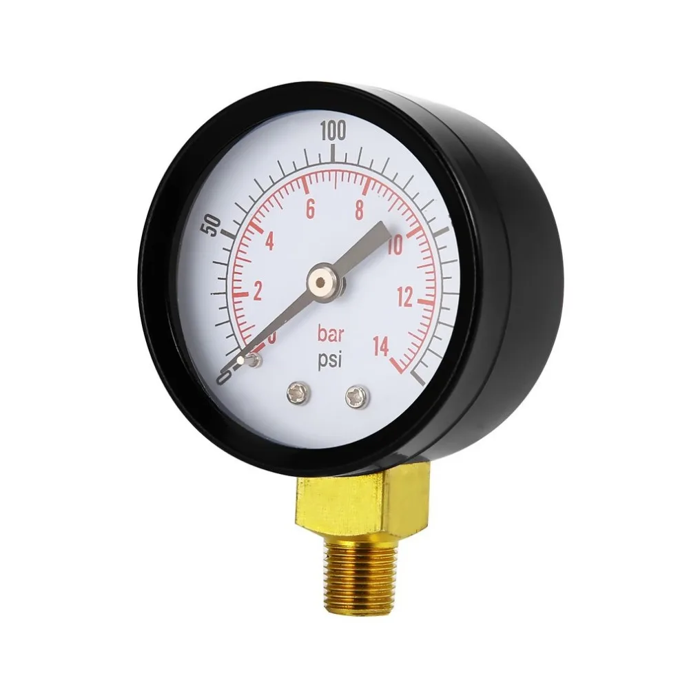 Вакуумный манометр Мини циферблат воздушный вакуумный метр Стабильная