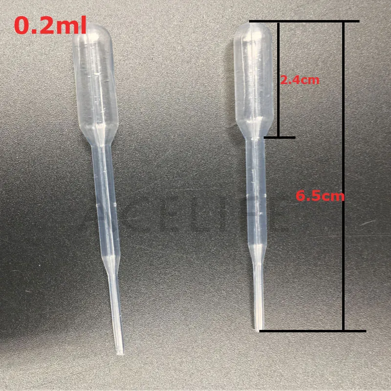 50X 0.2ML 50 шт х 0,2 мл-10 мл одноразовые пластиковые градиентные пипетки для переноса пипеток аэрограф - Цвет: 50X 0.2ML
