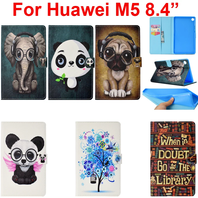 Чехол подставка для Huawei Mediapad M5 8 4 дюйма чехол держатель сумка HuaweiM5 карман с