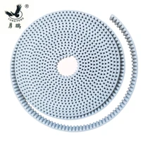10 meters htd8m timing belt width 15 20 30mm color white pu polyurethane with steel core htd 8m open ended pitch 8mm pulley