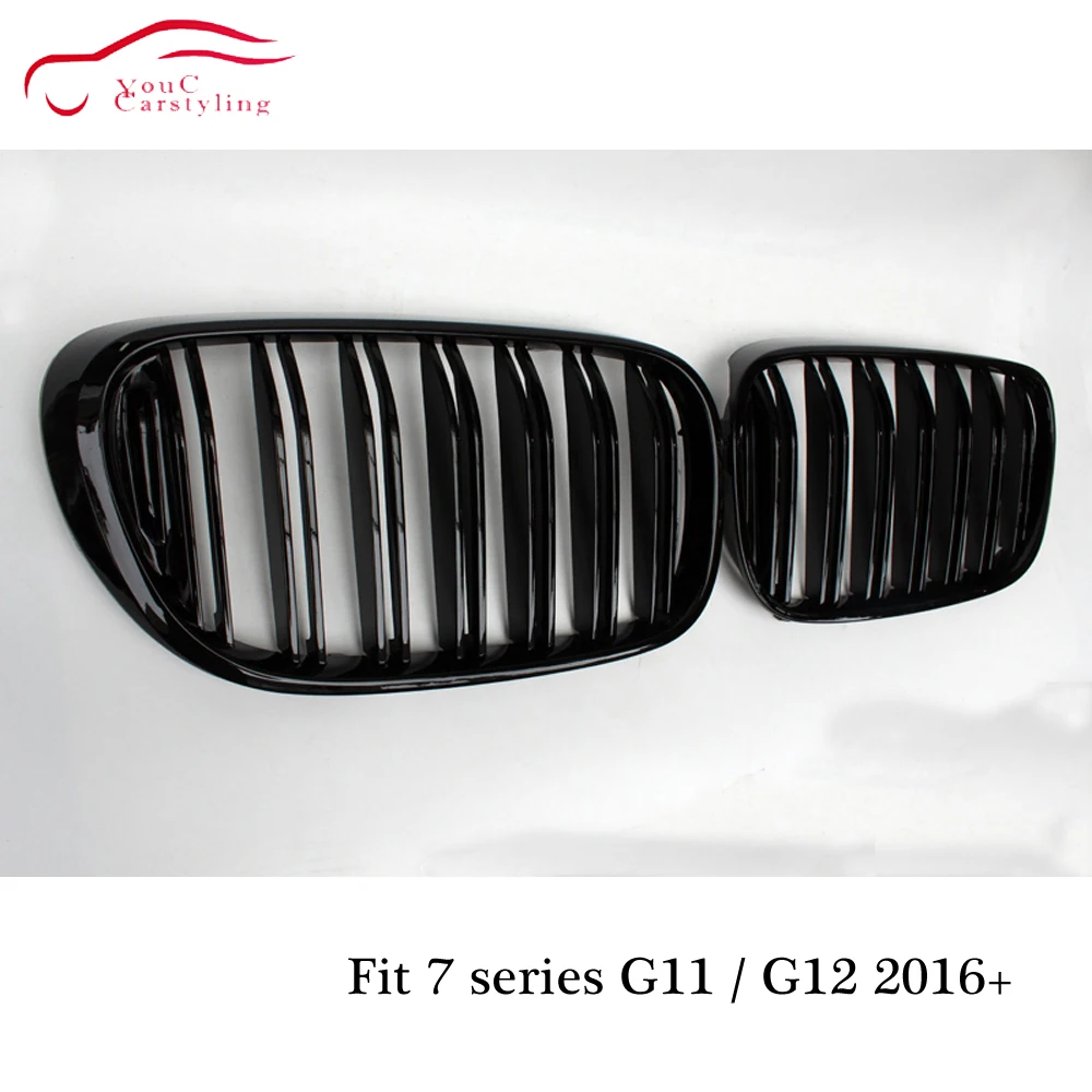 G11 передняя решетка радиатора бампер сетка для BMW 7 серии G12 2016 + 4 дверный седан 730i