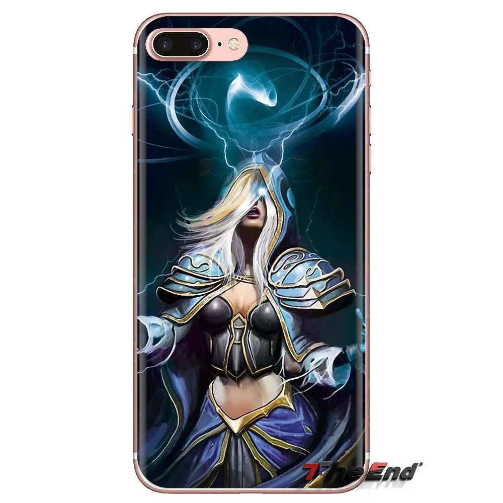 Мягкий прозрачный чехол Hearthstone Jaina Proudmoore персонажи для huawei mate Honor 4C 5C 5X6X7 7A 7C 8 9 10 8C