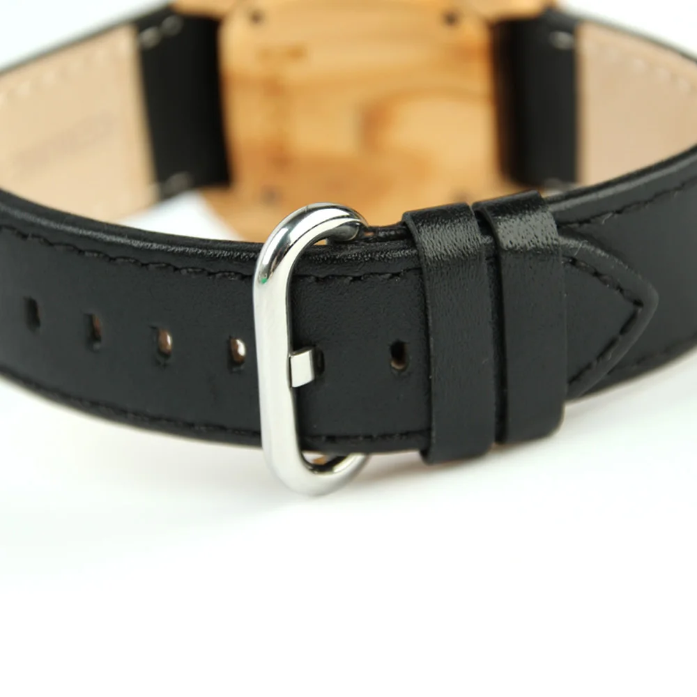 Часы наручные REDEAR мужские/женские кварцевые с бамбуковым ремешком и кожаным