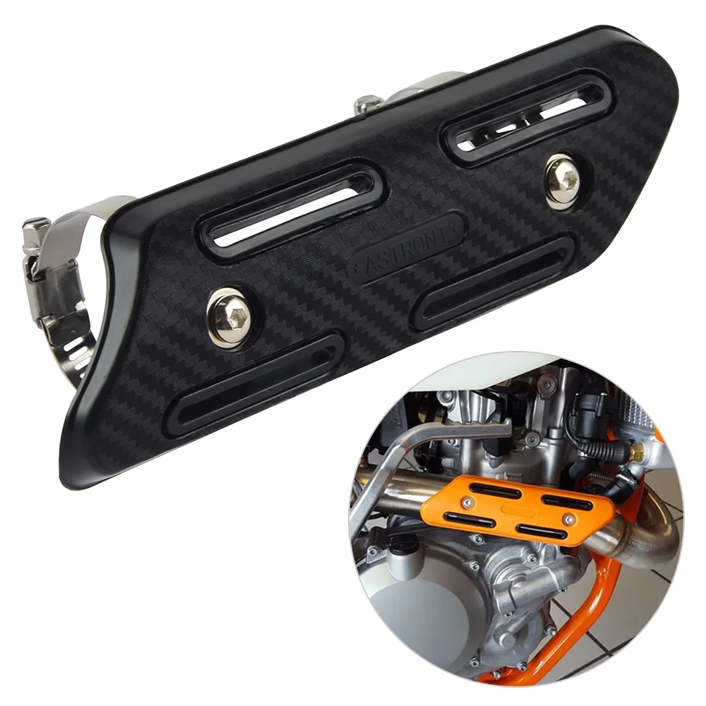 Motorcycle Exhaust Heat Shield Protector Guard for Husaberg FE TE TC FC TX FX 125 250 390 450 501 570 610 For KTM SXF EXCF SMR