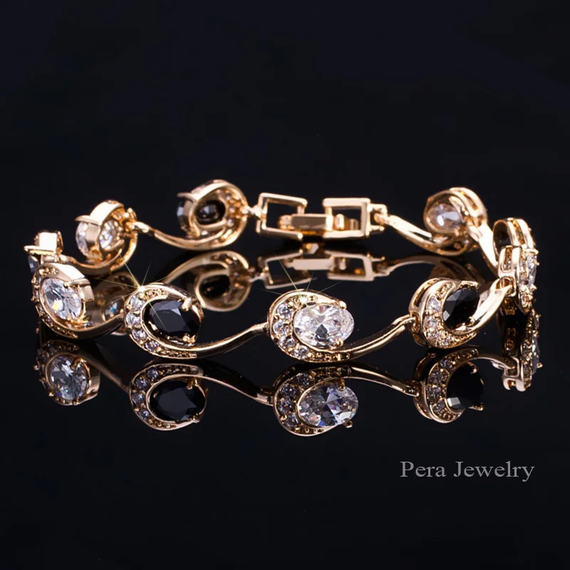 Женский браслет с фианитом в форме Луны 7 цветов|bracelets for|stone braceletbracelets for women |