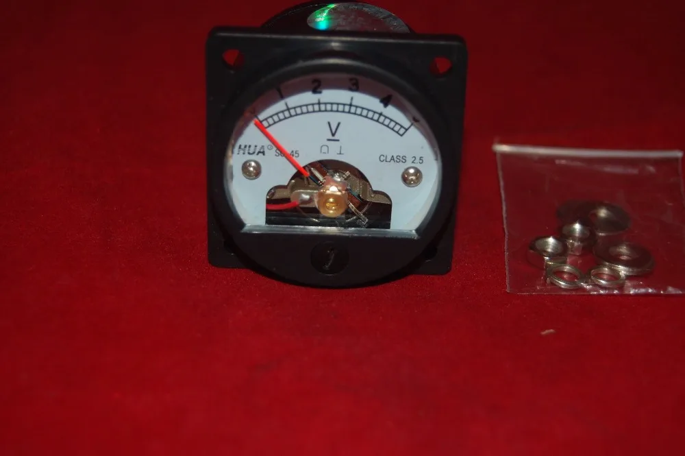 Аналоговый вольтметр постоянного тока 0 5 В аналоговый измеритель напряжения