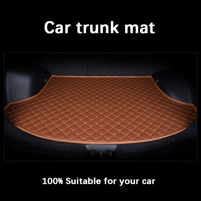 car trunk mats for SEAT all models LEON Ibiza Cordoba Toledo Marbella Terra RONDA styling floor mat Custom Cargo Liner |