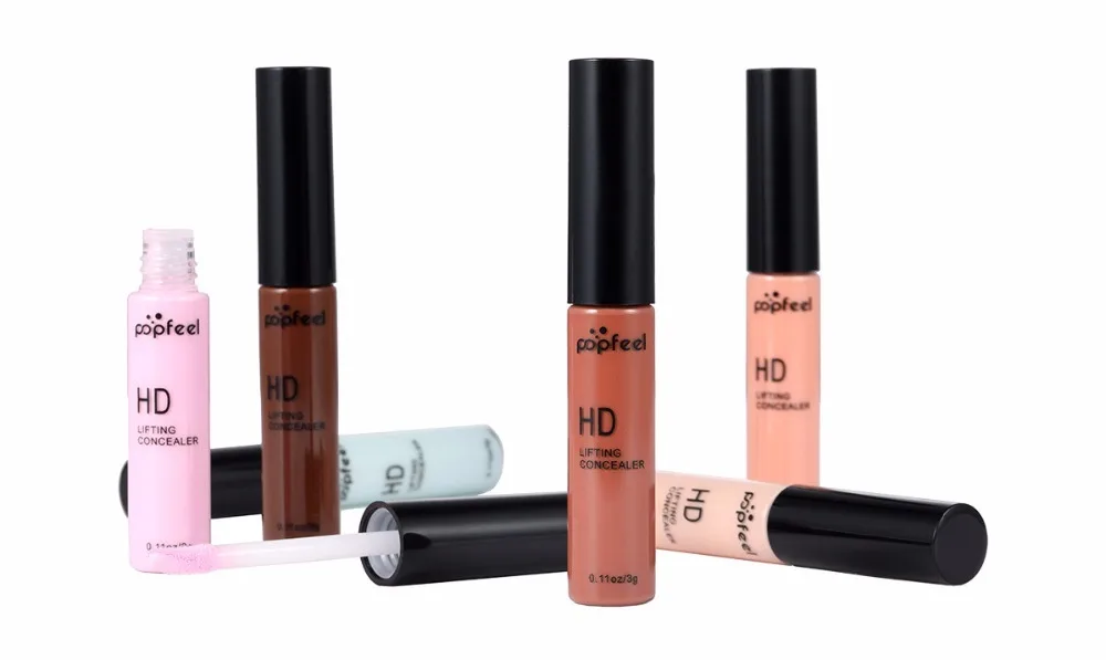 Popfeel 10 color Makeup Concealer Liquid concealer Convenient Pro eye cream Face Corrector for | Красота и здоровье