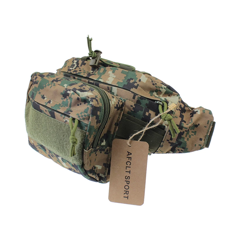Shoulder Bag Molle Waist Bags Camping Pouch Military Hunting bag Outdoor Tactical Pack D6022 | Спорт и развлечения