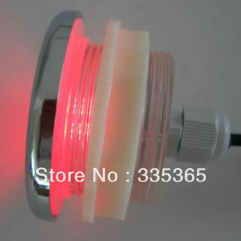 6 шт. Водонепроницаемая ABS RGB цветная подводная светодиодная спа-лампа для