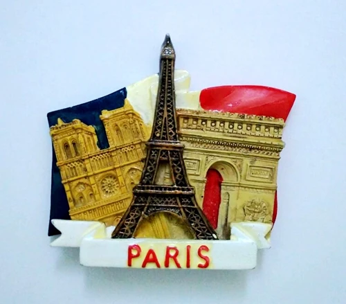 Arc de Triomphe, Париж, Франция 3D магниты на холодильник сувениры для туристов в коллекцию на холодильник магнитные наклейки домашний Декор подарок - Цвет: 012