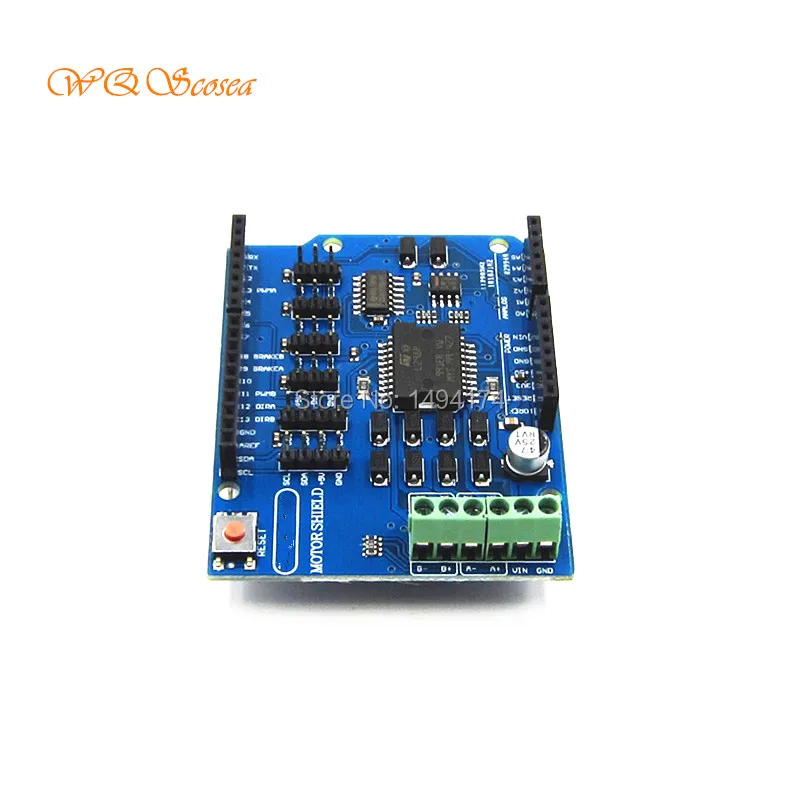 WQScosea Q8S 362 L298P щит R3 модуль драйвера двигателя постоянного тока 2А H Bridge 2 полосная