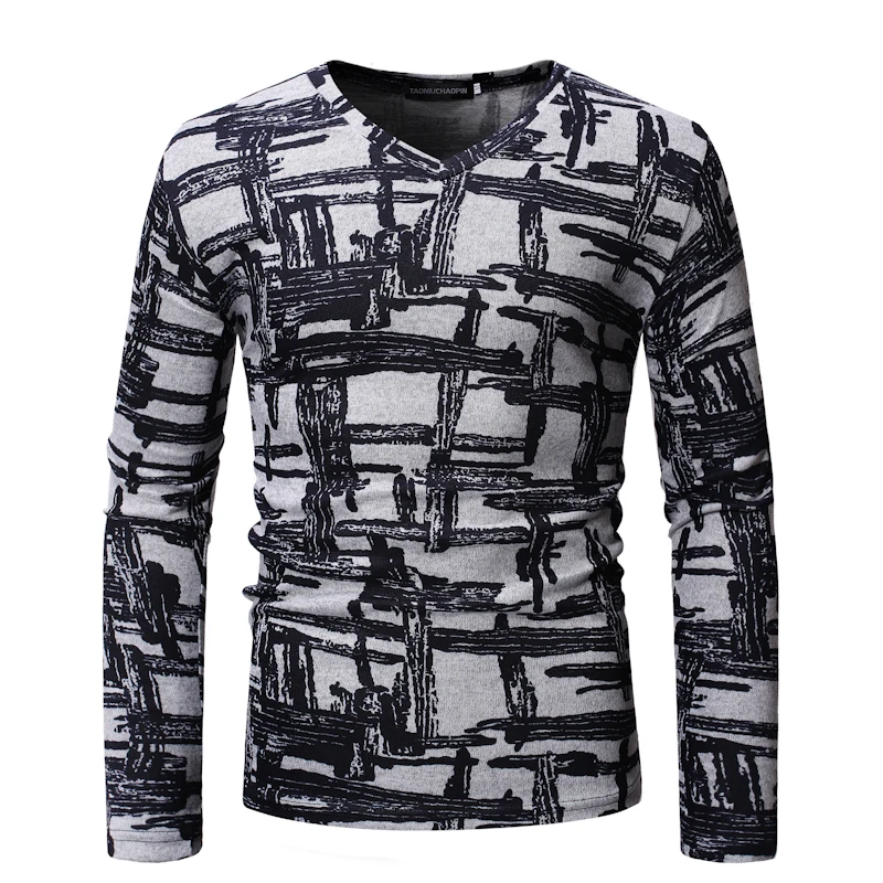 Летние футболки Лидер продаж мужские повседневные модные MWC MOOWNUC с длинными