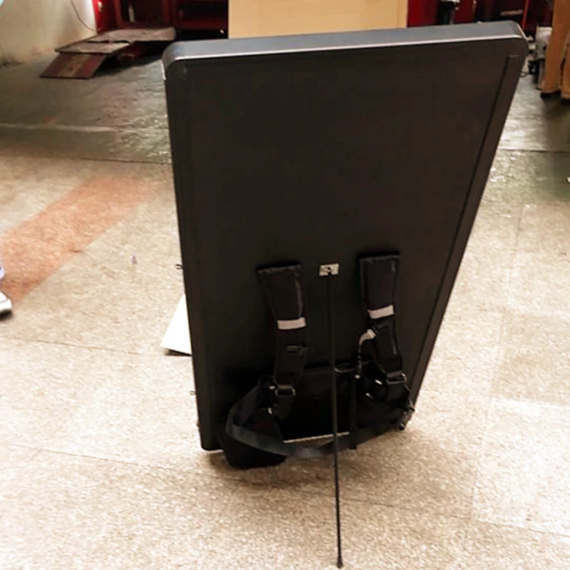 Человеческий односторонний светодиодный рюкзак для прогулок перезаряжаемый