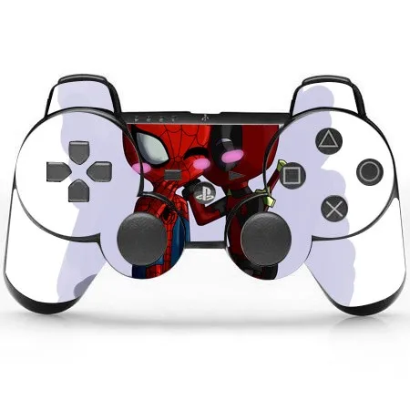 Человек-паук Стильная защитная виниловая наклейка для PS3 контроллер наклейка защитный чехол для джойстика для sony Playstation 3