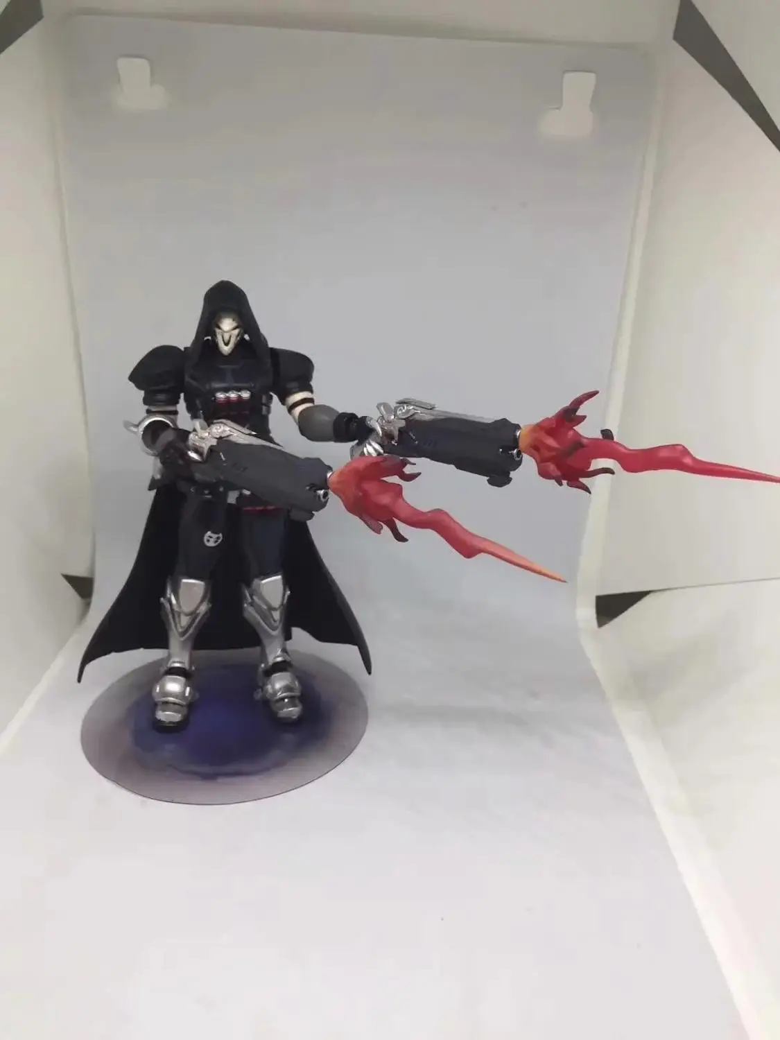 Аниме 17 см figma 393 # overwatches OW REAPER подвижная ПВХ фигурка Коллекционная модель игрушки