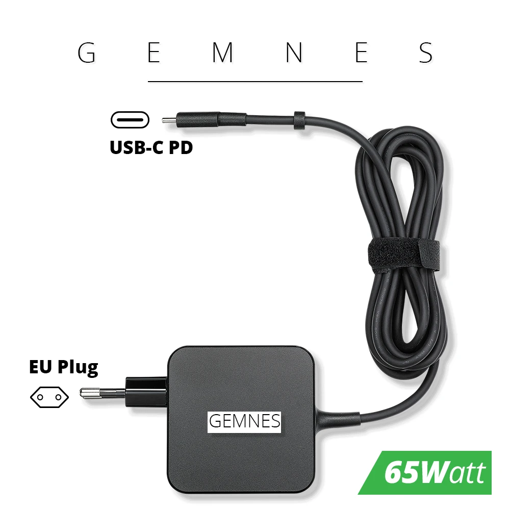 65 Вт 45 USB Type C зарядное устройство для телефона Asus Macbook Pro Xiaomi Huawei Samsung Mate адаптер