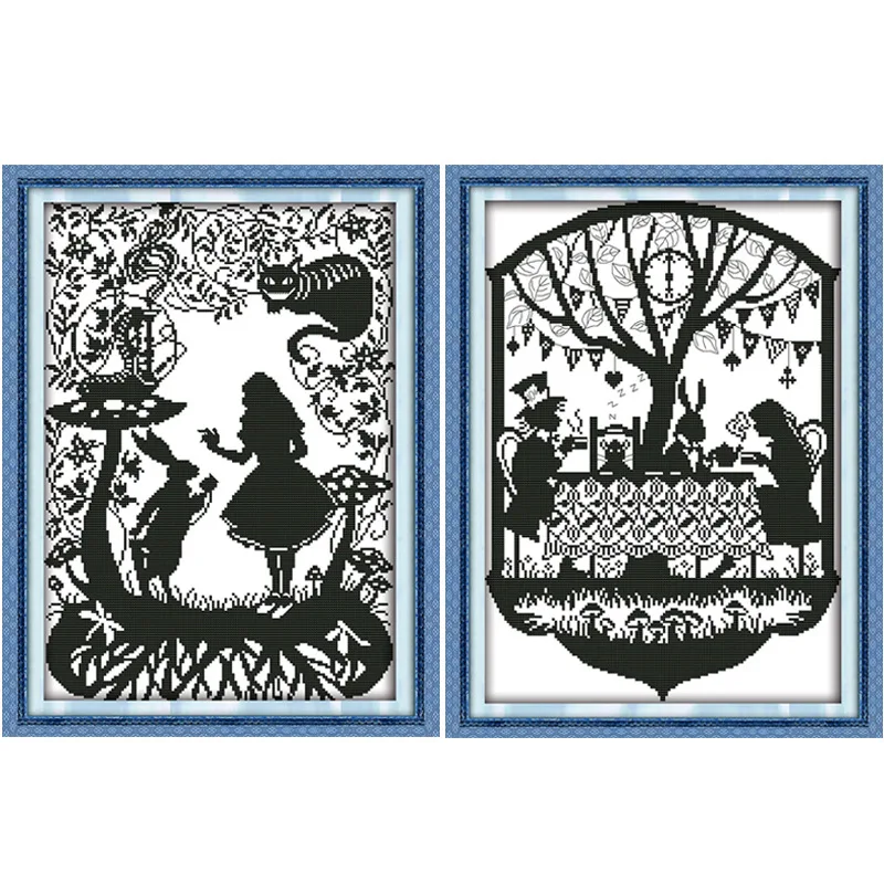Романтические сказочные сказки DMC подсчитанные китайские наборы для вышивки