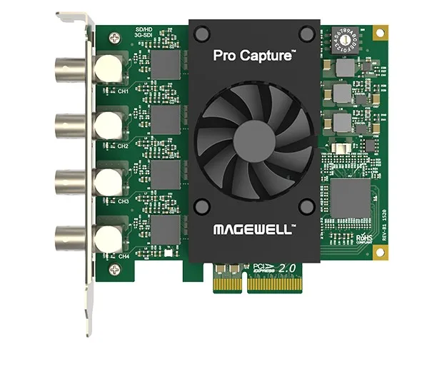 Видеорегистратор Pro Capture Quad SDI 4 канала SD/HD/3G 1080P 60 Гц h.264|capture card|sdi capture cardsdi |
