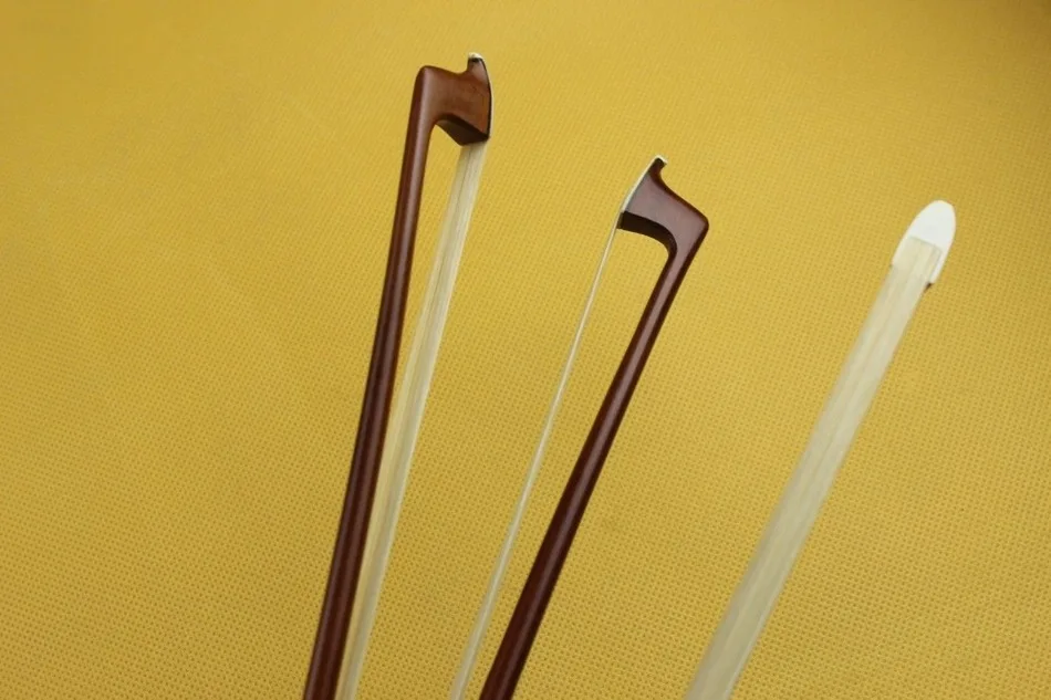 Новый 4/4 скрипки Лук превосходный из пазового дерева эбеновая лягушка очень