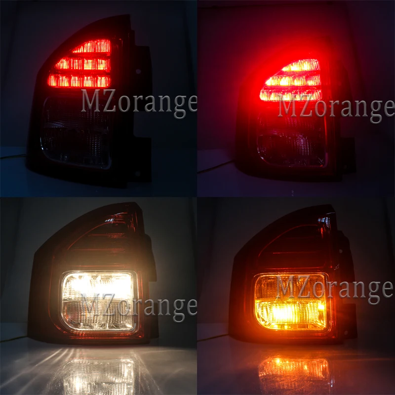 MZORANGE запасные части для Jeep Compass 2011-14 внешний задний левый правый задний фонарь сигнал поворота, стоп-сигналы лампы в сборе