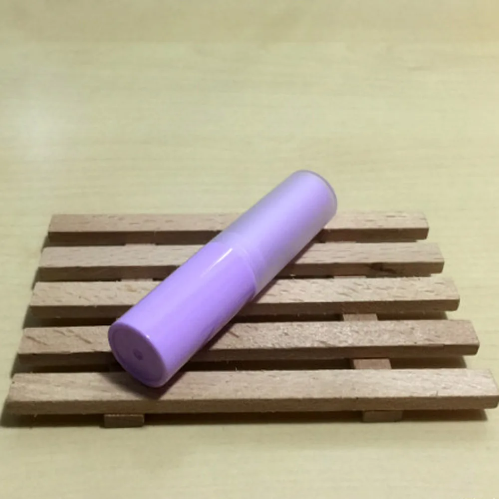 Purple 10 шт. 4 г бежевый, розовый, синий губная помада контейнер бальзам для губ трубки красочные бальзам для губ в тюбике DIY пустые смешанные бутылки для многоразового использования блеск для губ трубка - Цвет: Purple