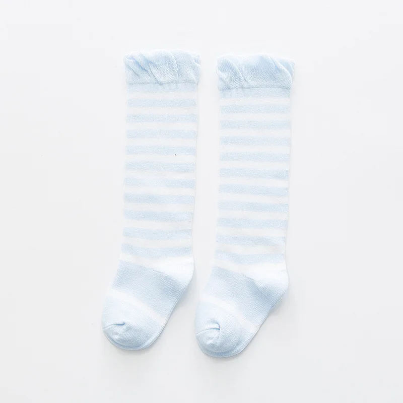 Новые 0 до 12 месяцев для маленьких девочек Свободные ноги Носки младенческой