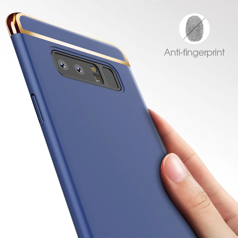Чехол для телефона Samsung Galaxy S10 S9 S8 Plus Роскошный Матовый Жесткий ударопрочный чехол