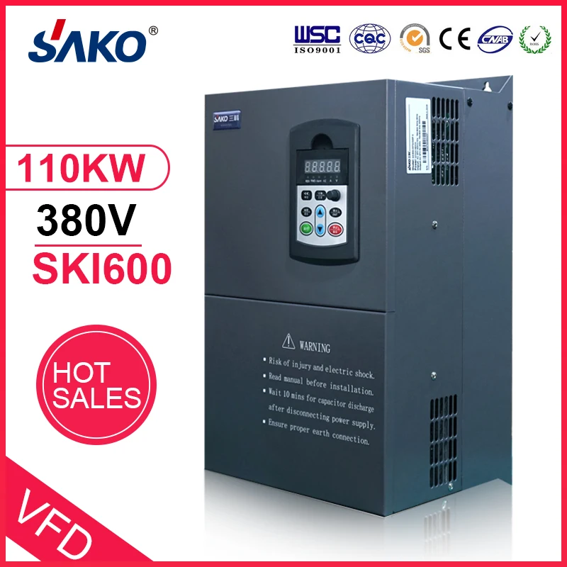 

Sako SKI600 VFD 380 в кВт векторный инвертор частоты тройного (3) фазы высокой производительности