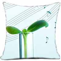 small sprout decorative painting pillow case