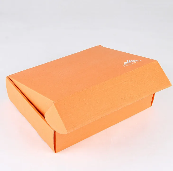 Плоская Складная гофрированная отрезная почтовая коробка с логотипом на заказ