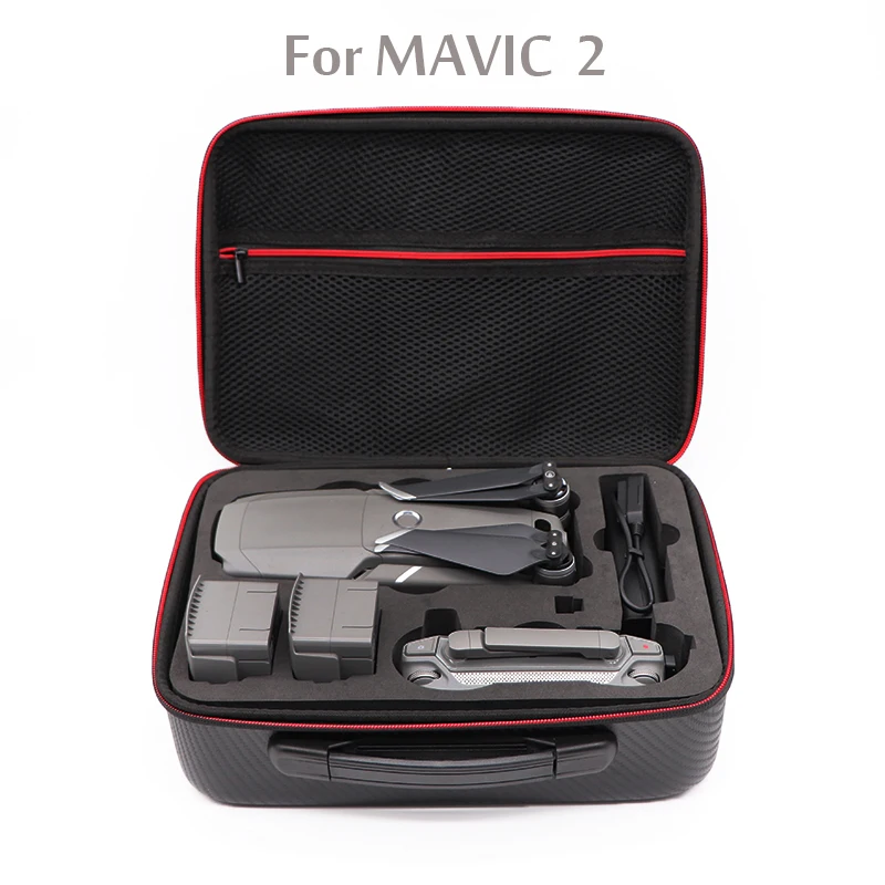 DJI MAVIC 2 Чехол-сумка из искусственной кожи водонепроницаемый портативный Mavic 2 Zoom чехол для переноски сумка Mavic 2 Pro Чехол Аксессуары для Дронов