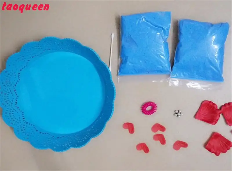 Taoqueen уход за ребенком воздушная сушка мягкая глина ребенок ручная печать набор
