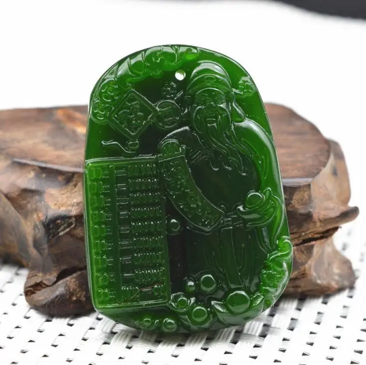 Koraba изысканные ювелирные изделия сертифицированные натуральный Hetian jade Jasper кулон