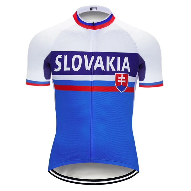 2021 команда Словакия Велоспорт Pro Джерси нагрудник Комплекты MTB Униформа