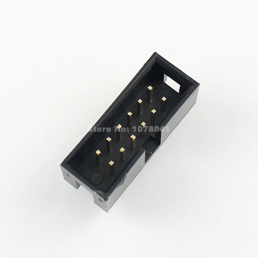 50 шт. 2 54 мм 2x6 Pin 12 штепселный Прямые мужской окутанный PCB Заголовка коробки разъем