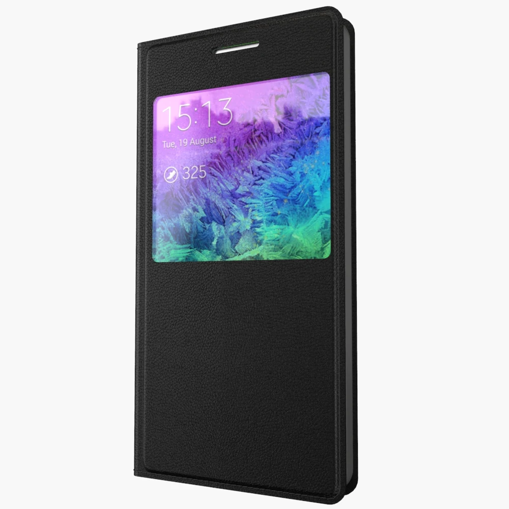 Кожаный чехол книжка G360 для Samsung Galaxy Core Prime G360F G360H G361 G361F G361H с окошком просмотра