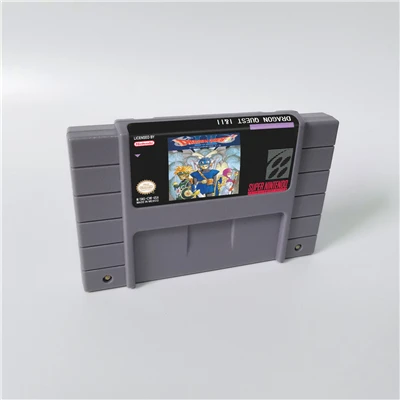 Dragon Quest I& II или Dragon Quest III V VI Dragon View-RPG игровая карта Американская версия аккумуляторная батарея на английском языке - Цвет: Dragon Quest 1 and 2
