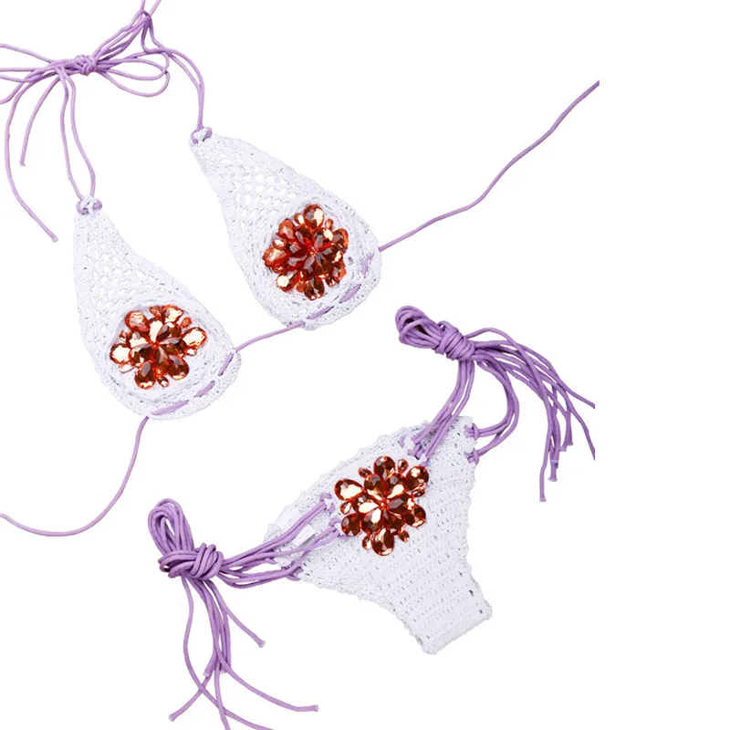 Купальник бикини 2018 женский купальник на лето с полыми бретельками сексуальное и