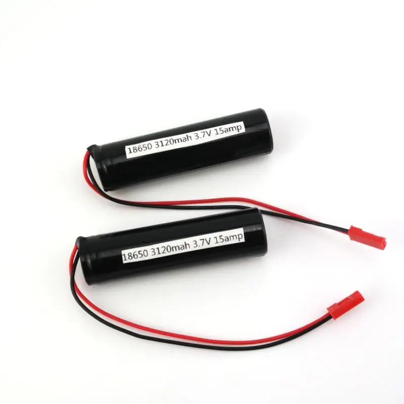Vbatty 18650 аккумулятор 3,7 V 3120mah 15A литий-ионный одиночный аккумулятор JST интерфейс 3 модов PCB 18650 Батарейный блок