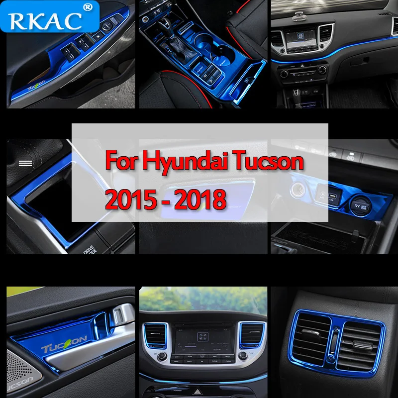 RKAC автомобильный Стайлинг модифицированный для Hyundai Tucson 2015 2016 2017 2018 Приборная