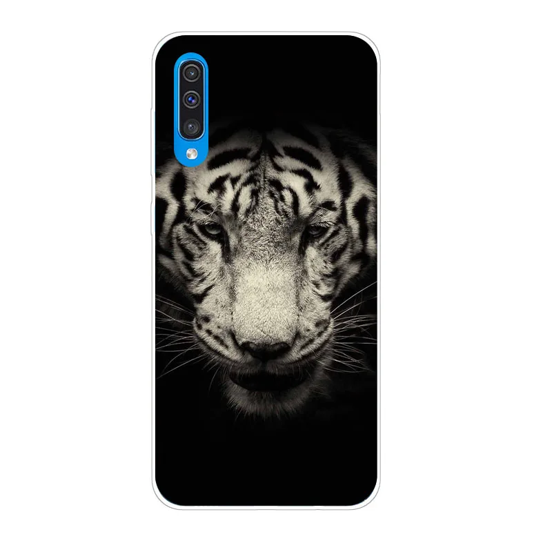 Чехол для Samsung galaxy A50 силиконовая Мягкая задняя крышка из ТПУ с драгоценным