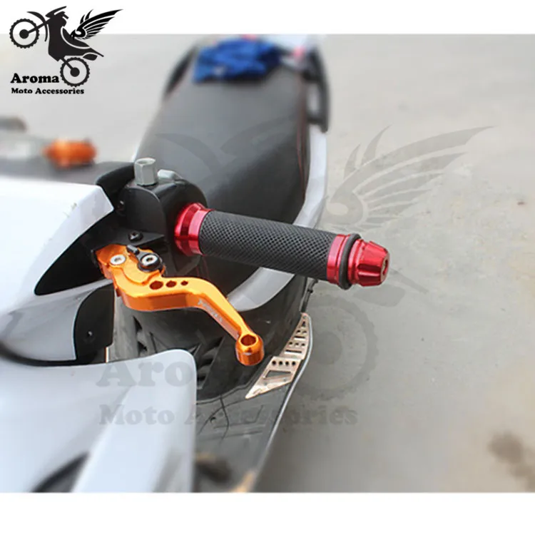 

free sipping motorcycle Hand Grips motocross handlebar Grip Universal moto Accessories Sports Aiuminum Handle motorcycle grips